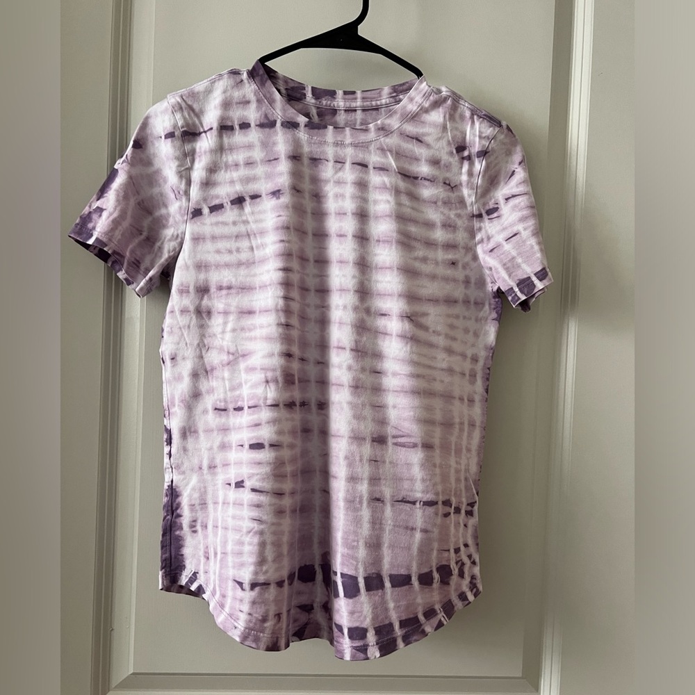 LULULEMON Tie Dye SS T-Shirt Sz 4